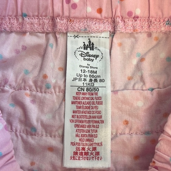 Disney - Baby/Toddler Pink Shorts with Polka Dots - Picture 2 of 4